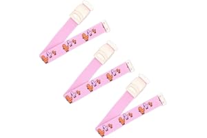 SEIWEI Garrot Garrot avec boucle à dégagement rapide et bande élastique pour infirmières, médecins et phlébotomistes (3, Rose)