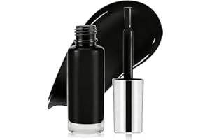 NLFOX Black Tooth Paint - Temporary Black Teeth Paint - Quick Dry, Realistic & Safe, Perfect for Dark Out Tooth - Rotten Decayed, Missing Teeth SFX Makeup for Halloween Zombie