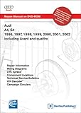 audi a4 avant 1997  Audi A4 1996-2001; A4 Avant 1998-2001 S4 2000-2002; S4 Avant 2001-2002: Repair Manual on DVD-ROM: Including Avant and Quattro