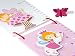 Pink Children's Fairy Height Chart Growth Measure for Girls Nursery or Bedroom