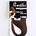 S-noilite 16" 18" 20" 22" 8PCS Silky Clip In Human Hair Extensions 100% Remy Real Human Hair Straight Various Colors for Women Beauty (18inches 70g, 04# Medium Brown)