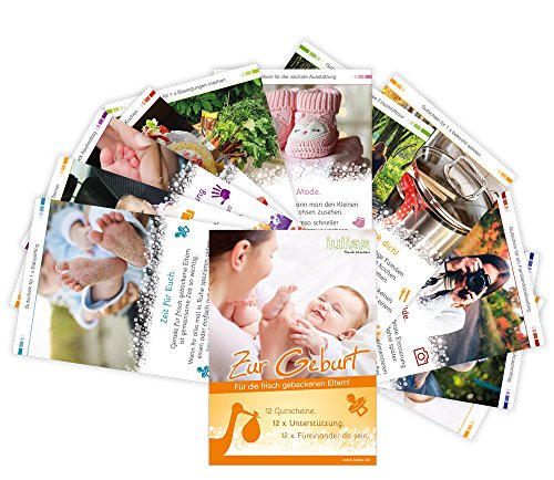 Zur Geburt » Das nützliche Geschenk zur Geburt für Eltern. 12 tolle Aufmerksamkeiten für die frisch gebackenen Eltern! 12 x Unterstützung schenken. 12 x füreinander da sein. DAS Geschenk zur Geburt. - 5