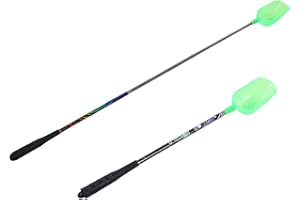 ALOMEJOR 2 Cucharas para Lanzar Cebo de Pesca, Telescópicas de 3 Secciones, Palas para Fundición de Cebo, Accesorios para Aparejos de Pesca
