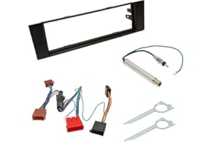 INEXACCESSORIES Inex Facia Adaptor Fitting Kit Black 1 DIN Car CD Stereo Radio IX-FK-AU-104