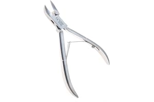 ‎OTTO HERDER MANICURE OTTO HERDER ECKENZANGE - Nagelzange für harte Fussnägel 13cm - Mit leicht gewölbter Schneide - Für Dicke und tief eingewachsene Fußnägel und Fingernägel