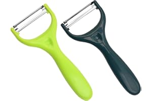 TingDongWei 2 Piezas Pelador de Frutas Pelador de Verdura, Resistentes a Las Manchas y Fáciles de Lavar