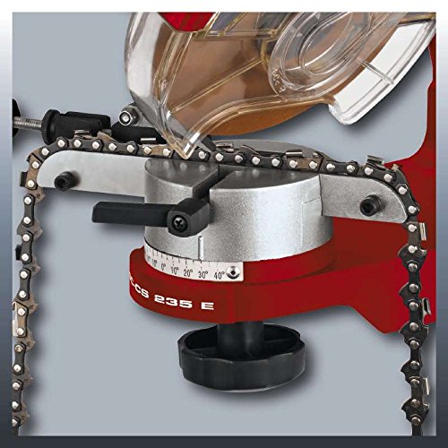 Einhell Sägekettenschärfgerät GC-CS 235 E (235 W, 3000 min-1, Tiefenbegrenzung, Kettenspannvorrichtung, Beleuchtung) - 6
