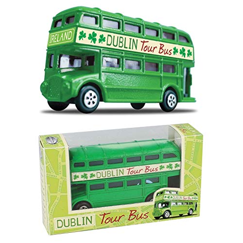 Preisvergleich Produktbild Grüner Irland Doppeldecker-Bus, Souvenir 3,5