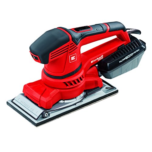 Einhell LIJADORA ORBITAL ELECTRONICA TE-OS 2520 E Incluye maletín BMC, 250 W, 230 V, rojo, 1