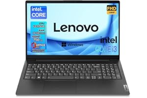 Lenovo Notebook, Pc portatile intel i3 | 1115G4 | 16gb Ram ddr4 | Display 15.6 Full Hd | SSHD 756 Gb | Wi fi, Bt | Windows 11 Pro | Office Pro | Computer portatile pronto all’uso |