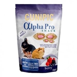 Cunipic Alpha Pro snacks para roedores