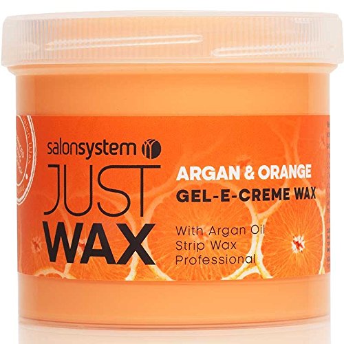 Salon System Just Wax Argan and Orange Gel-E-Creme Wax