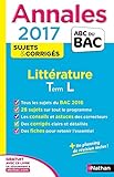 Image de Annales ABC du BAC 2017 Littérature Term L