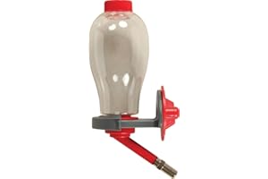 ZOLUX Biberon rongeurs avec Remplissage Facile 500 ML Rouge Cerise (Remplissage par Le Dessus)