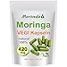 Produktbild Moringa 250 VEGI Kapseln á 420mg - 100% Vegane Rohkost von MoriVeda (1x250)