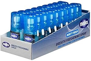 18 X New Medex Mint Freshener Mouth Bad Breath Long Lasting Minty Fresh Compact Pack Handbag Size Instant Refreshing Spray 20ml