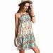 Produktbild DOLDOA Frauen Retro National Wind lose Rundhals Sling Ärmelloses Kleid (Größe: 42 Fehlschlag: 94cm / 37.0 ")