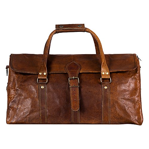 Goatter Orignal Leather 3rd Genrataion Duffel Bag,22" inch RS.3199 (64.00% Off) - Amazon