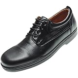 Entrega en 24 horas SELQUIR 17-011 Zapato Blucher Camarero Piel y Cosido para Hombre Negro Talla 42