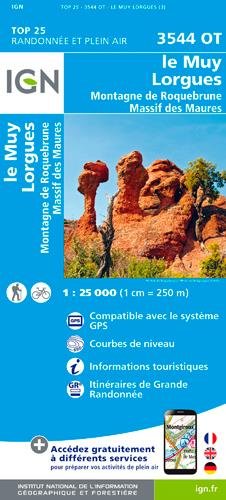 3544OT LE MUY - LORGUES MONTAGNE DE ROQUEBRUNE en ligne 3544OT LE MUY - LORGUES MONTAGNE DE ROQUEBRUNE en ligne