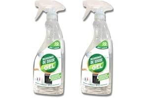 Venteo - Bicarbonate de soude en gel - Idéal pour tout nettoyer du sol au plafond - Lot de 2 - Contenance 750ml