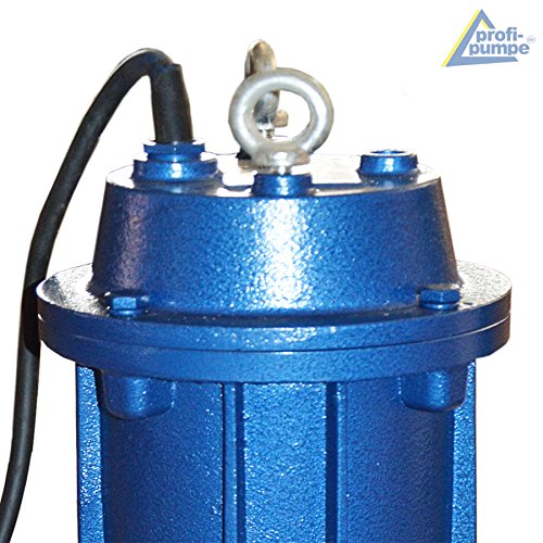 TAUCHPUMPE BAU-STAR 2200 als SCHMUTZWASSERPUMPE. Die Tauchpumpe Schmutzwasser – Pumpe ist ideal als Abwasserpumpe, Fäkalienpumpe, Drainagepumpe u. Baupumpe einzusetzen. Bewährtes VORTEX-Prinzip, Robust und Zuverlässig! - 5
