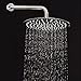 Produktbild Artbath Regendusche Kopfbrause 12 Zoll Rund Edelstahl Duschkopf Wasserfall Antikalk Schwenkbar 1/2 Zoll Anschluss( Durchmesser 30cm )