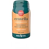ERBA VITA Integratore Alimentare di Centella - 60 Capsule - Favorisce il microcircolo e contrasta gli inestetismi della cellu