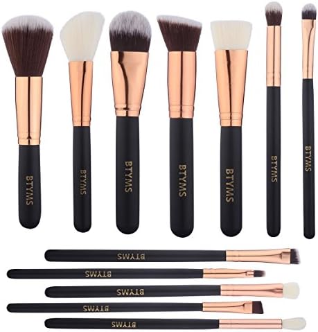 10 Pcs Eye Brush Set Unicorn,Eyeshadow Blending Brush Makeup Brushes Tools Cosmetic Brushes Kit