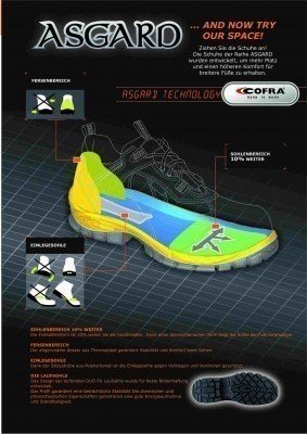 Cofra Sicherheitsschuhe Guttorm S1 P Asgard 13050-000, BGR191 Sommer Sandalen schwarz - 3