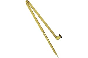 Medieval Replicas Étrier Compas avec Séparateurs De Navigation Porte-Crayon