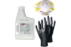 DO-IT-YOURSELF PEST CONTROL DIY Pest Control PPE Kit and Crossfire Concentrate for Bed Bugs, 13oz