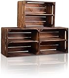 DEKORATIV: Durch die wundervolle und einzigartige Patina eignen sich die Kisten ideal für jegliche Ihrer Dekorationsideen.