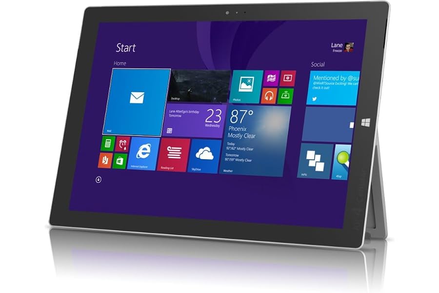 2014 Microsoft Surface Pro 3 mit Intel Core i5-4300U (12-zoll, 8GB RAM, 256GB SSD) (Generalüberholt)