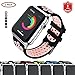 Produktbild FunBand Armband Sport Strap für Apple Watch,Weiches Silikon Ersatz Armband Band Einstellbar Mit Belüftungslöcher Armband für Apple Watch Serie 4, Serie 3, Serie 2, Serie 1