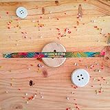 Pulseras impresas con nuestros mensajes mediante sublimación a todo color y con reverso blanco.