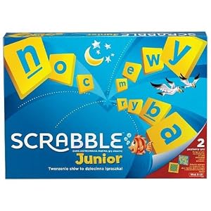 Mattel Games Scrabble Junior, Versión: Polaco, Y9735