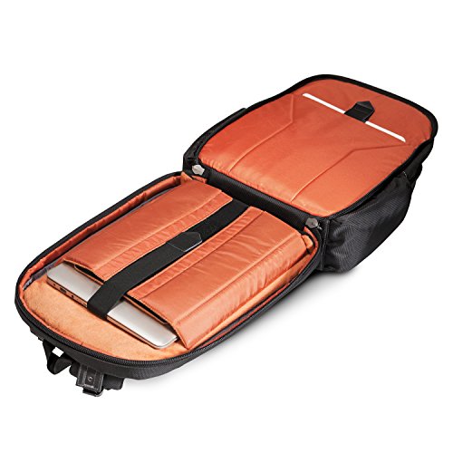 Everki Atlas - Laptop Rucksack mit anpassbarem Fach f  r Notebook von 11 bis 15 6 Zoll  28-39 6 cm   Trolley-Lasche  durchdachtem F  chen-Konzept und 