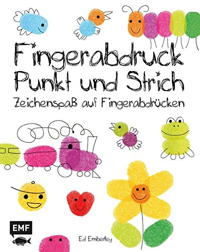Preisvergleich Produktbild Fingerabdruck, Punkt und Strich: Zeichenspaß auf Fingerabdrücken