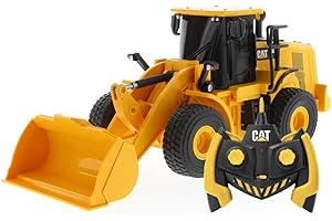 Carrera RC- Diecast Masters 37023003 Chargeuse sur pneus Cat 950M 2,4 GHz Voiture RC, Multicolore, Grand