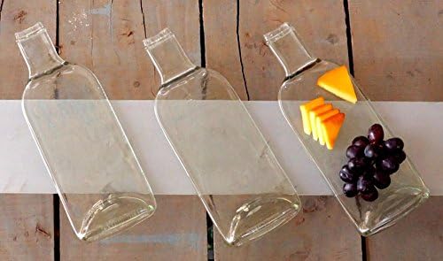 Wonky Works Kitchen &amp; Dining Platter Serving 3 Clear Cheese Platter - Set Of 3, Clear