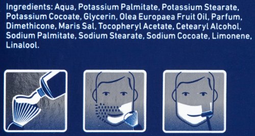 NIVEA Men, 4er Pack Rasiercreme für Männer, 4 x 100 ml Tube, Protect & Care - 4