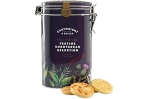 Cartwright & Butler Sea Salted Caramel Shortbread & Almond Shortbread in a Tin