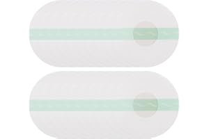 NUMLOT 20 Pièces Patchs Capteur, Étanche Respirant Patch Adhésif Transparent de Protection du Capteur, Imperméable & Confortable – Capteur Protect pour Freestyle Libre 2&3