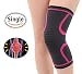 Produktbild FREEMASTER Knie Bandagen Knieschoner Elastisch Sport Atmungsaktiv Kniegelenk Kompression (Rosa, XL)