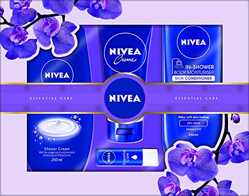 Nivea Essential Care Gift Set for Women's - 4 Pieces