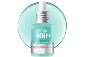 ‎ANUA ANUA PDRN Hyaluronic Acid Capsule 100 Serum, Radiant Face Serum, Hyaluronic Acid, Hydration, Moisture Plumping effect, Natural color, Fragrance free, Korean Skincare, 30ml / 1.01 fl. oz