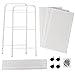 Tinxs 3 Shelf Large Salon Beauty Trolley Cart Spa Storage Dentist Wax Treatments