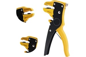 XZM Pinza spelafili automatica regolabile, spelafili e tagliacavi elettrico autoregolante per tutti i tipi di conduttori flessibili e massicci