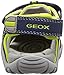 Geox Sandal Kraze B, Baby Boys' Walking Baby Sandals, Blue (Navy/Lime Green), 9 Child UK UK (27 EU)